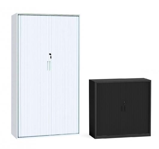 Steel Tambour door cupboards 900Wlockable Office Furniture Online
